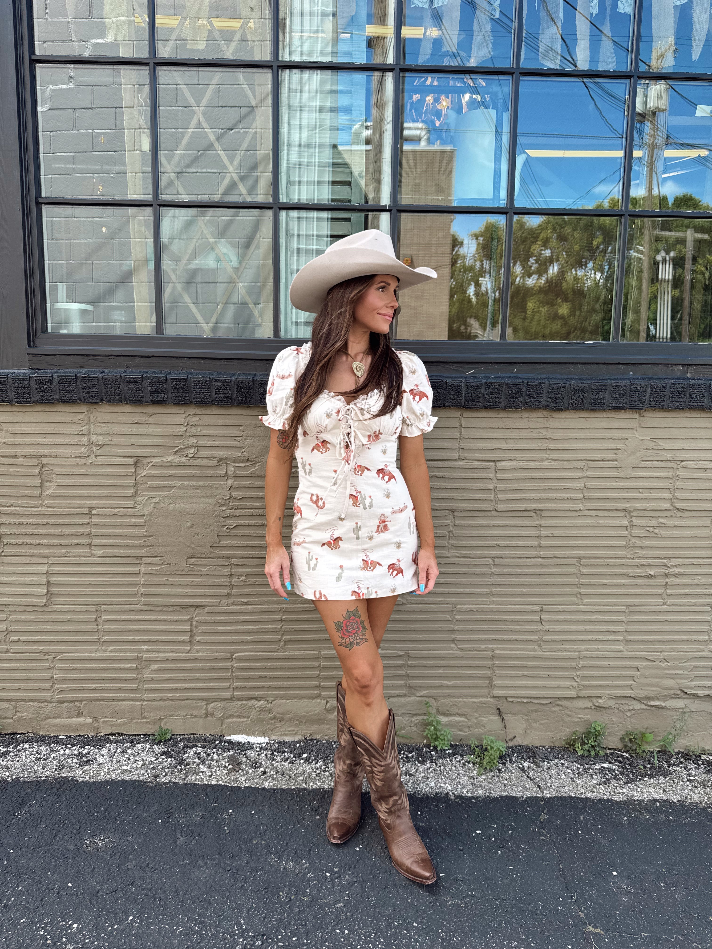 Saguaro Sweetheart Dress