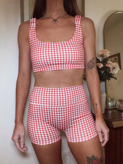 Lil Miss Gingham Top