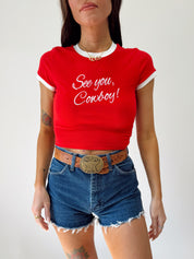 See you Cowboy Baby Tee