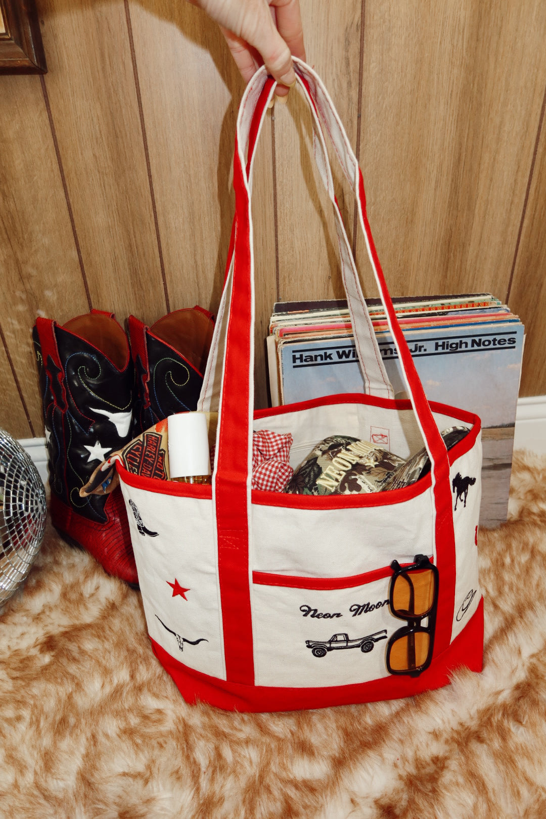 Neon Moon Honky Tonk Tote