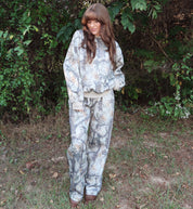 Woodland Camo Crewneck Sweatshirt