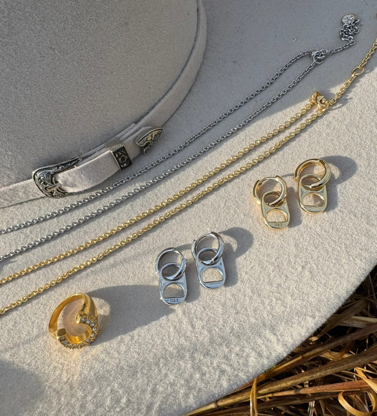 Pull Tab Earrings