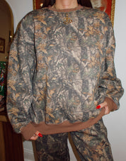 Country Girl Camo Crewneck Sweatshirt