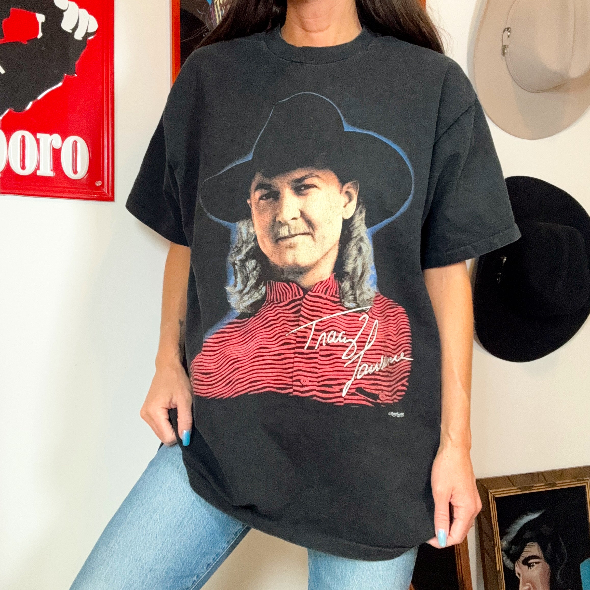 Vintage 90s Tracy Lawrence Tour Tee