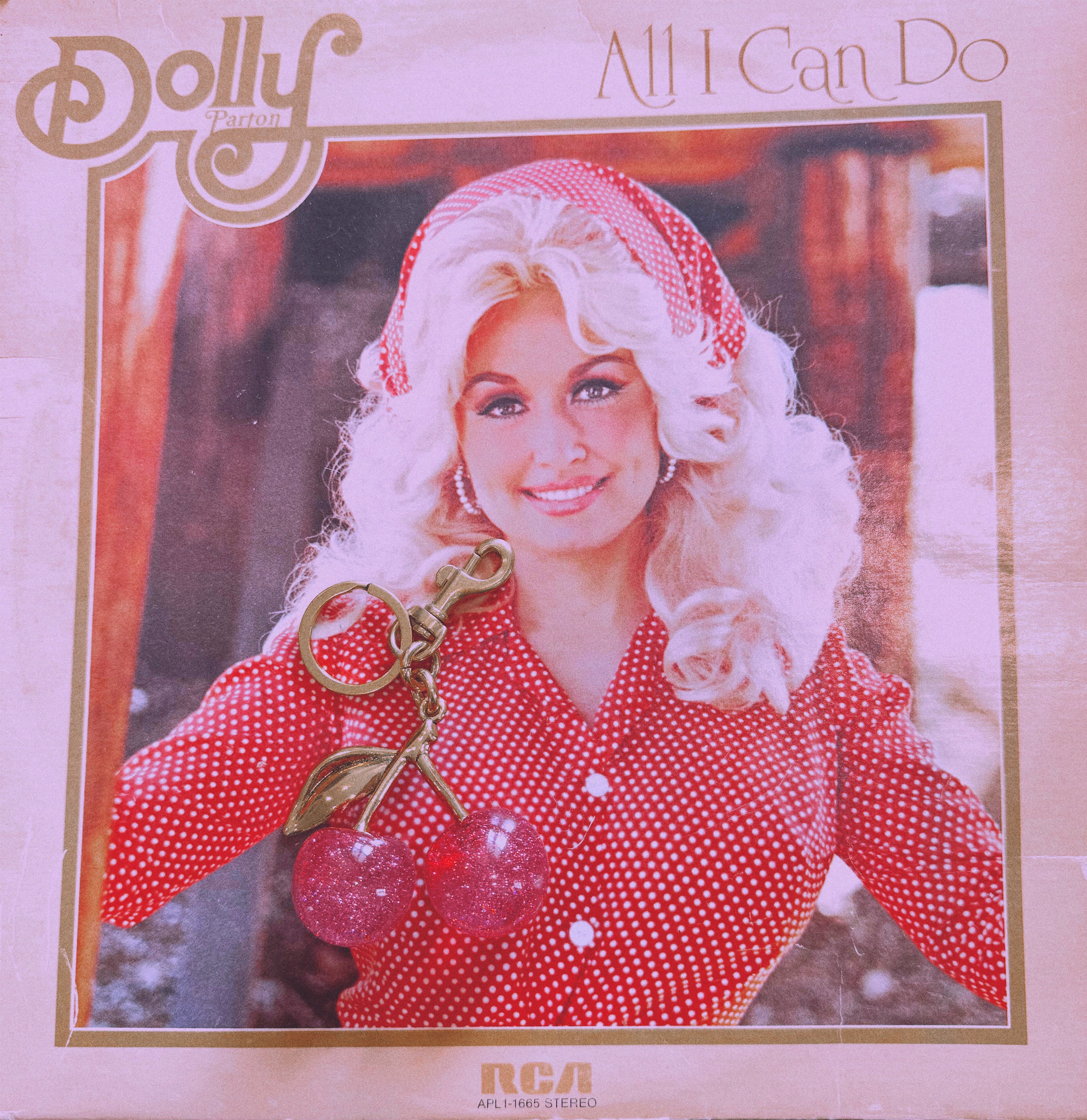 Sweet Cherries Keychain