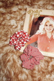 Sweet Tea Gingham Scrunchies