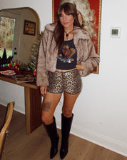 Wild Luxe Faux Fur Coat