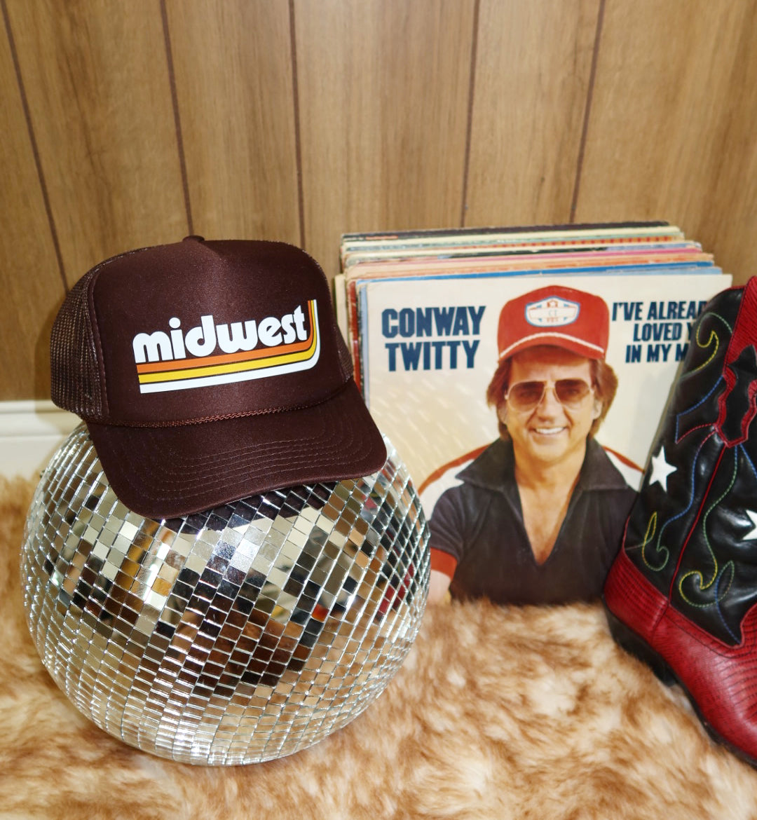 Retro Midwest Trucker Hat