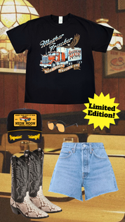 Mother Trucker Neon Moon Truckin' Co. Tee
