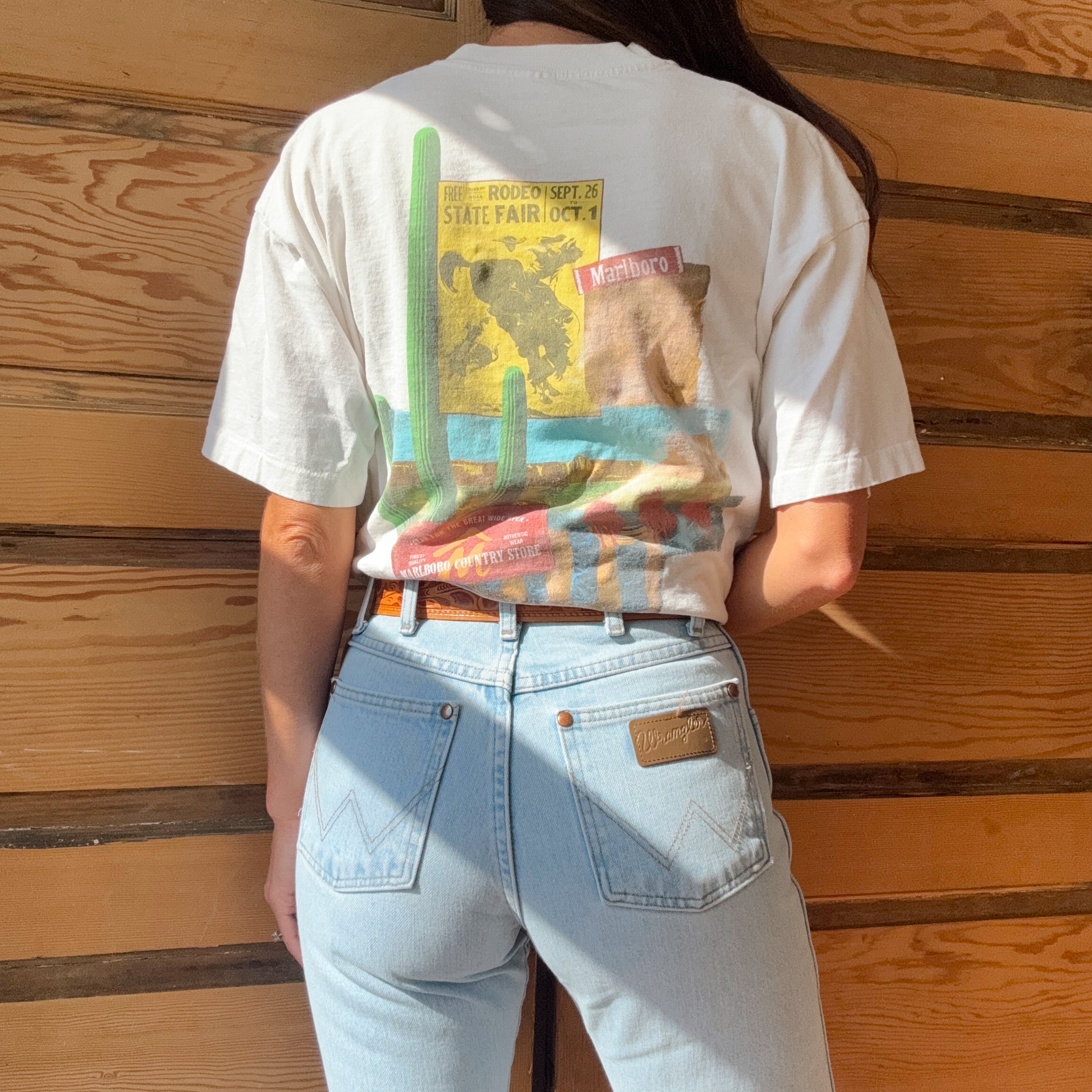 Vintage 90s Marlboro Cactus Pocket Tee