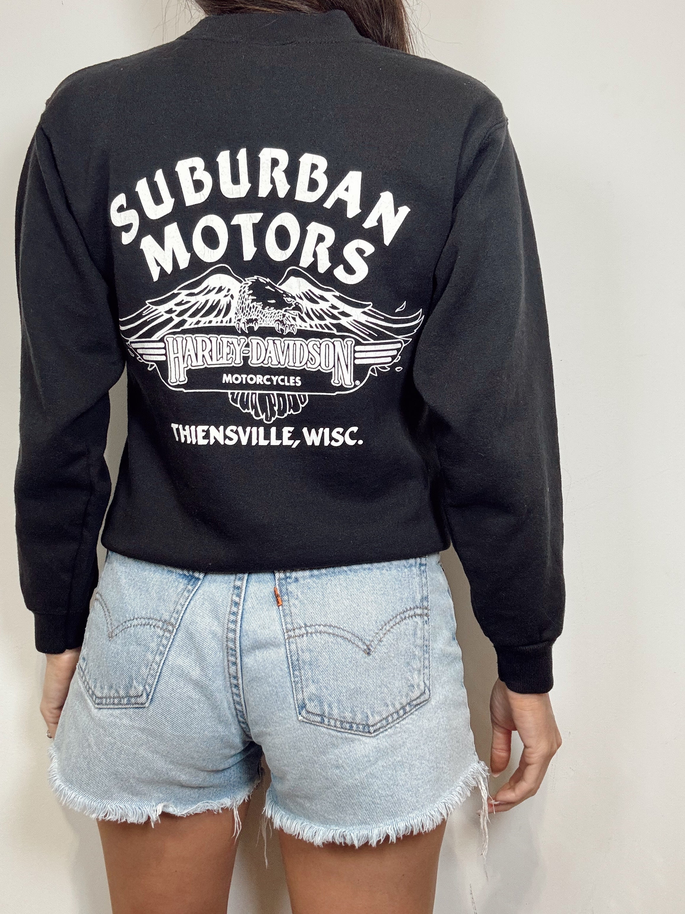 Vintage 90s Harley Davidson Crewneck Sweatshirt