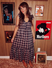 Front Porch Plaid Dress