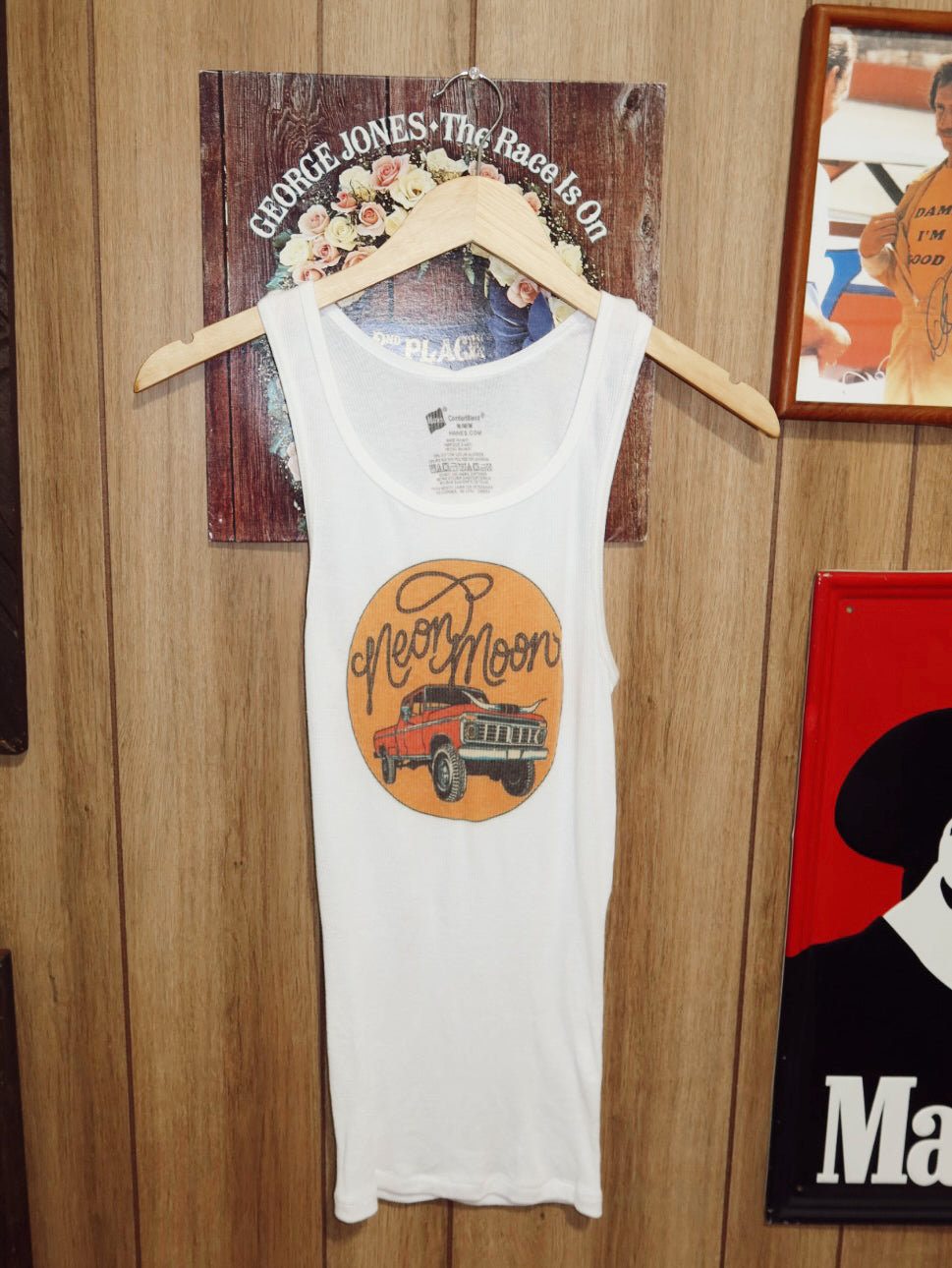 Neon Moon Pickup Truck Tank