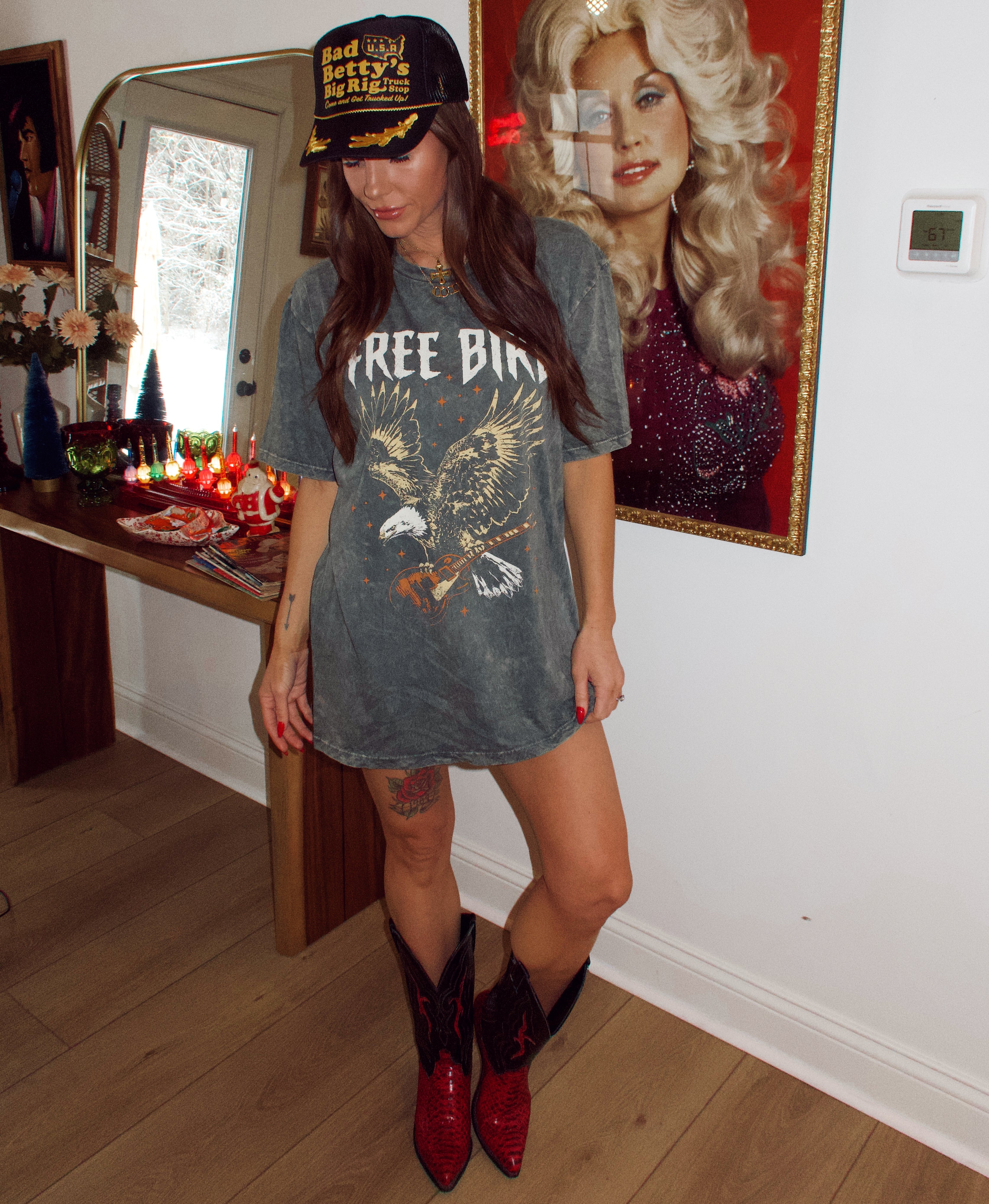 Retro Free Bird Tee