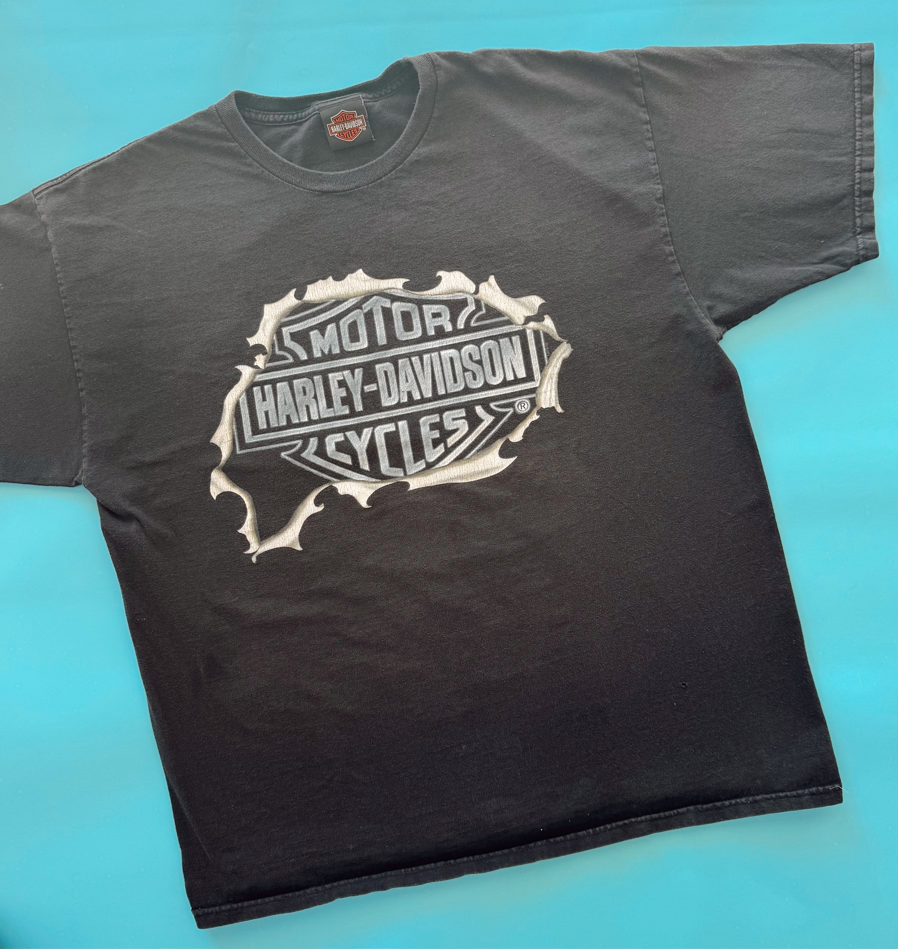 Vintage Harley Davidson Bar & Shield Tee