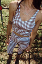 Lil Miss Gingham Tank