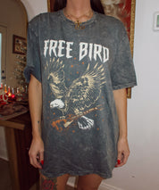 Retro Free Bird Tee