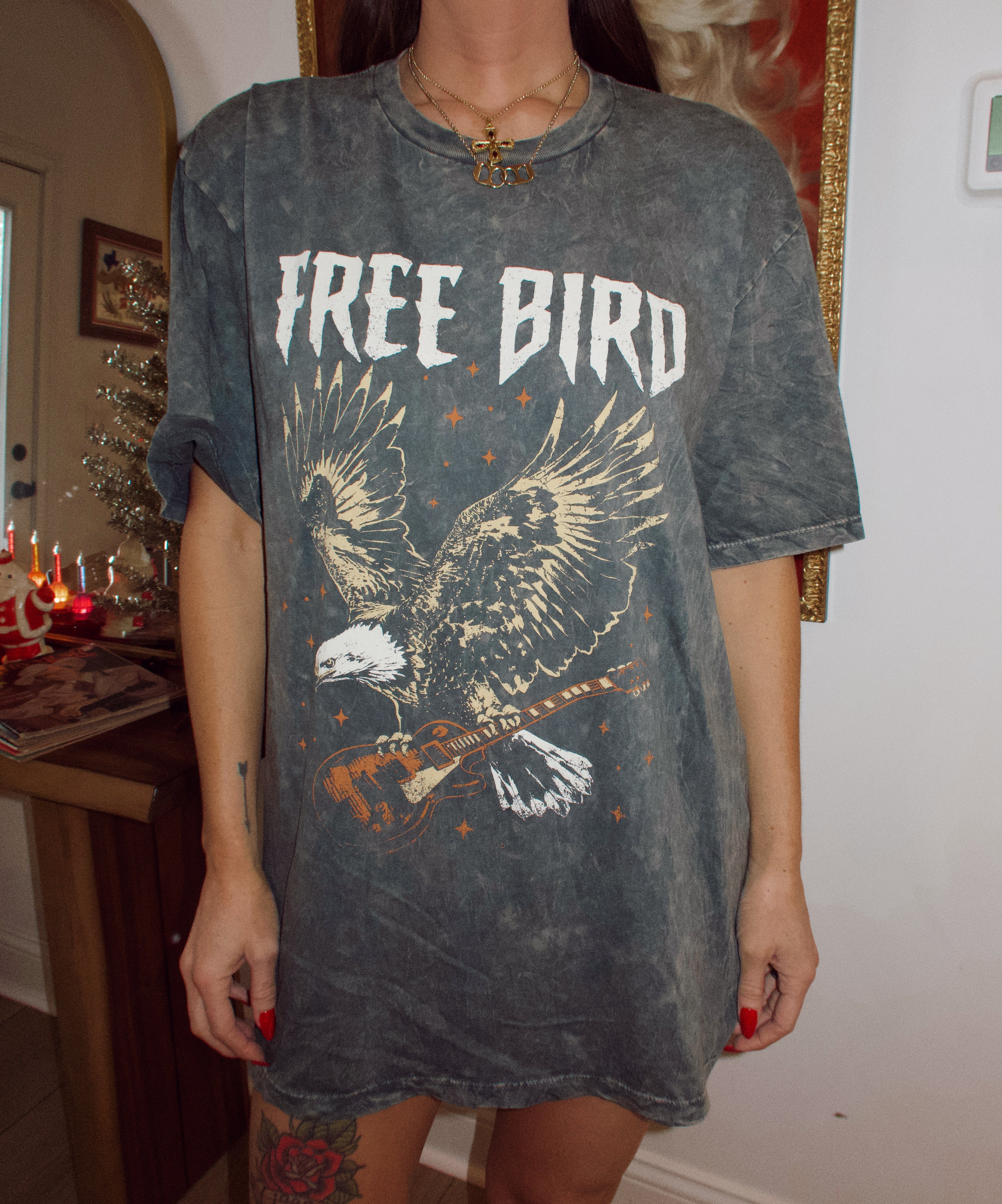 Retro Free Bird Tee