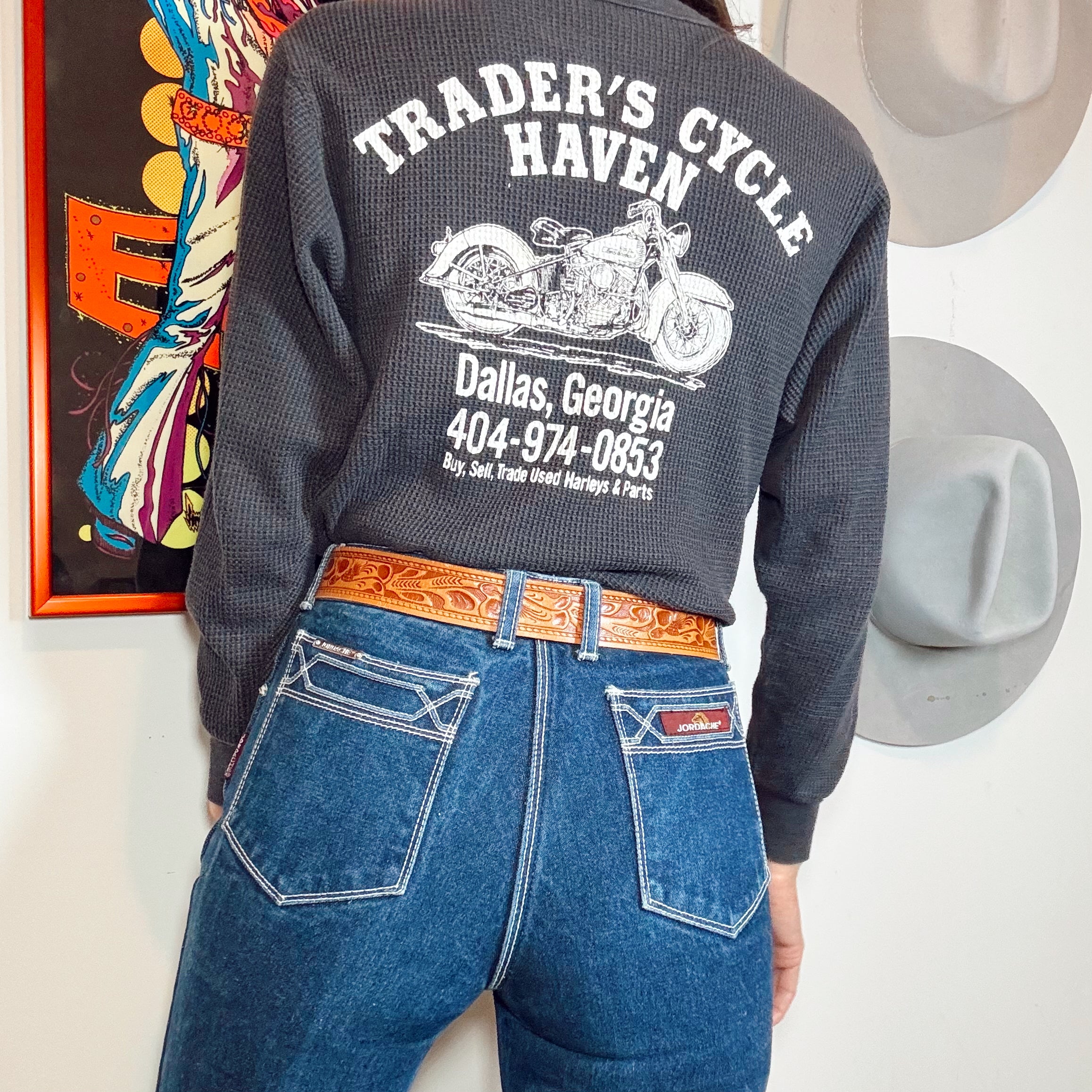 Vintage 90s Harley Davidson Thermal