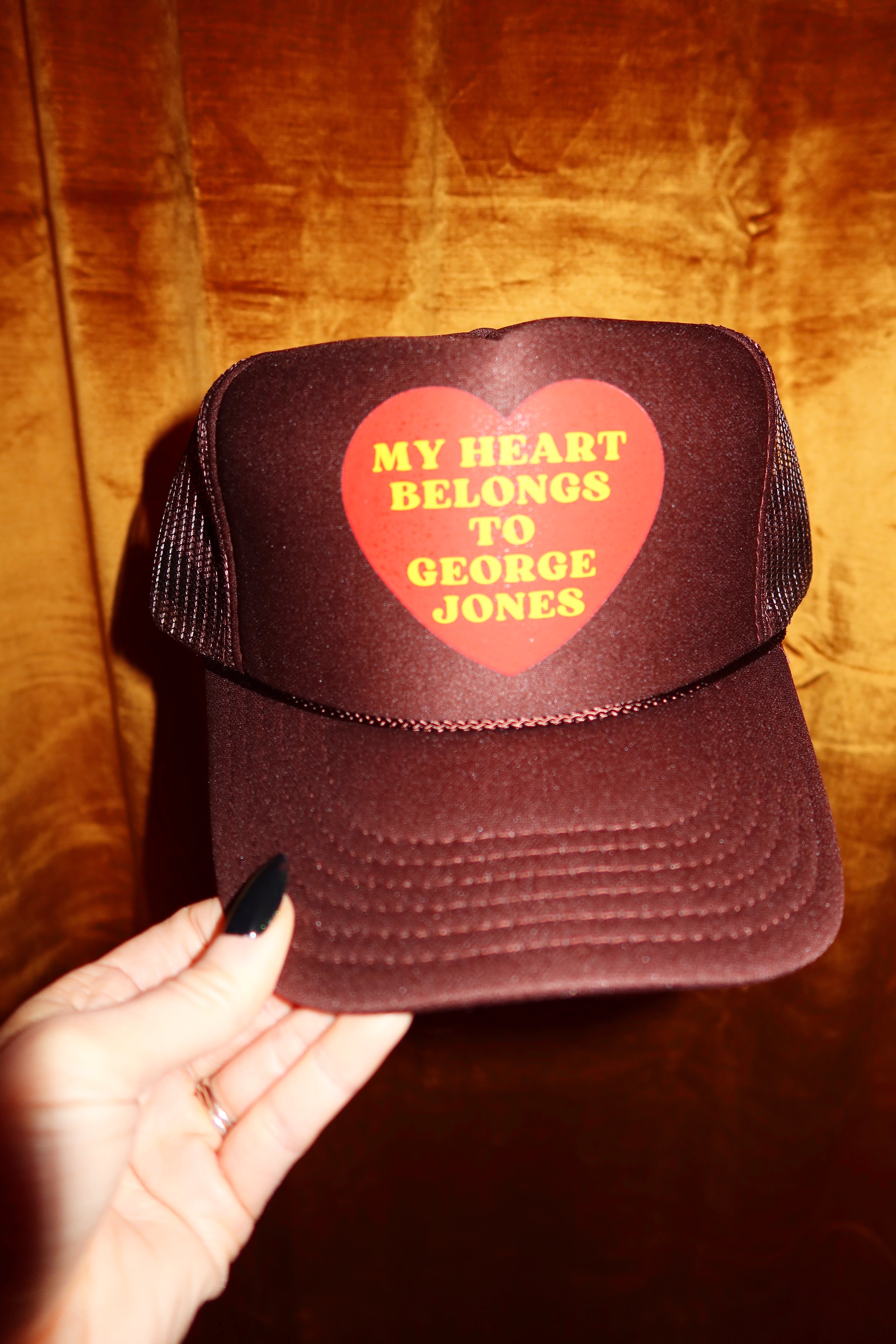 My Heart Belongs to George Jones Trucker Hat