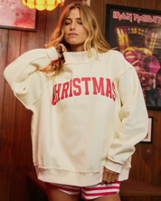 Flip Side Honky Tonk Mockneck Cream