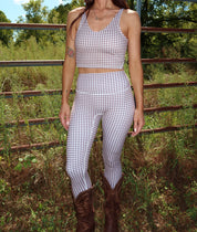 Lil Miss Gingham Tank