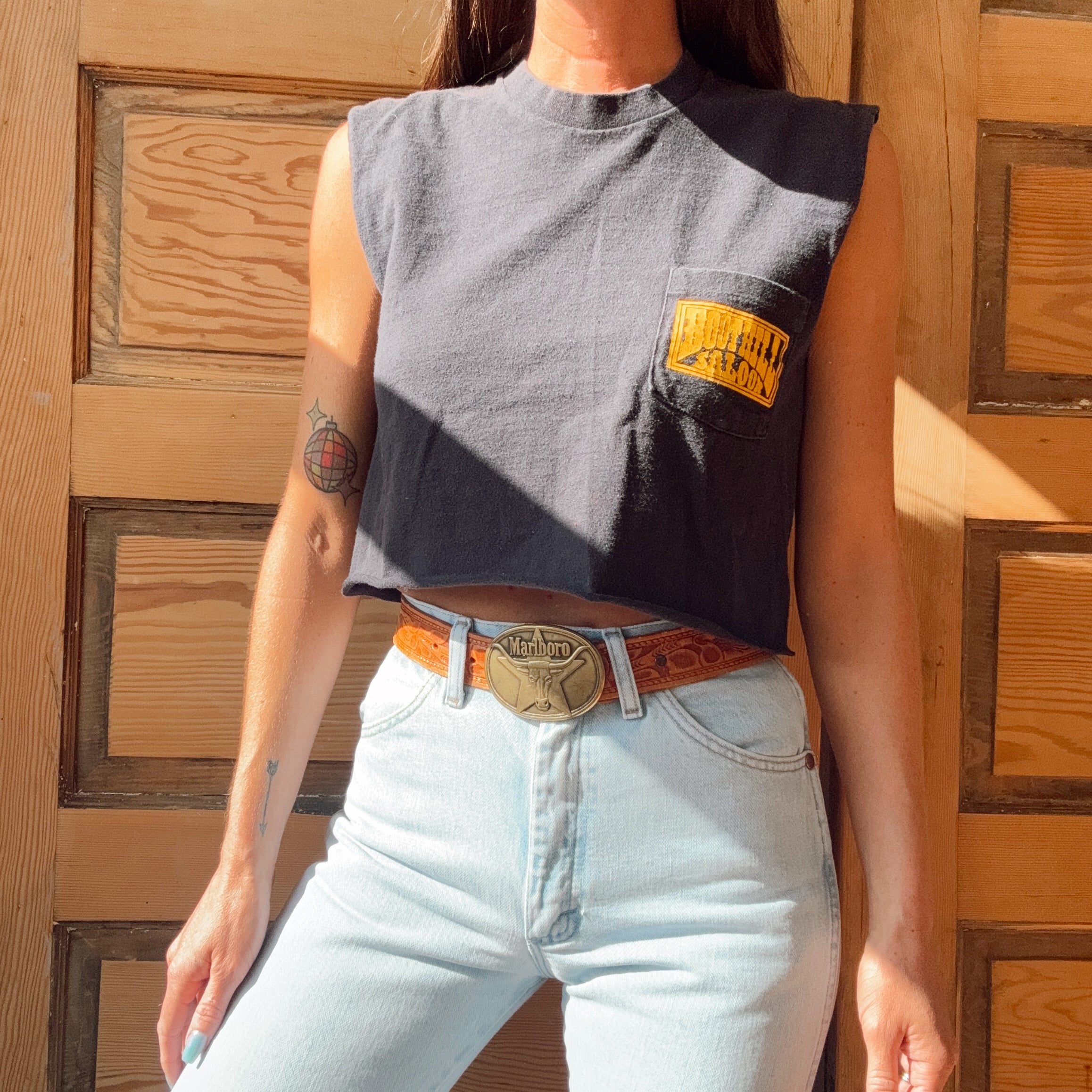 Vintage 90s Boothill Saloon Pocket Tee