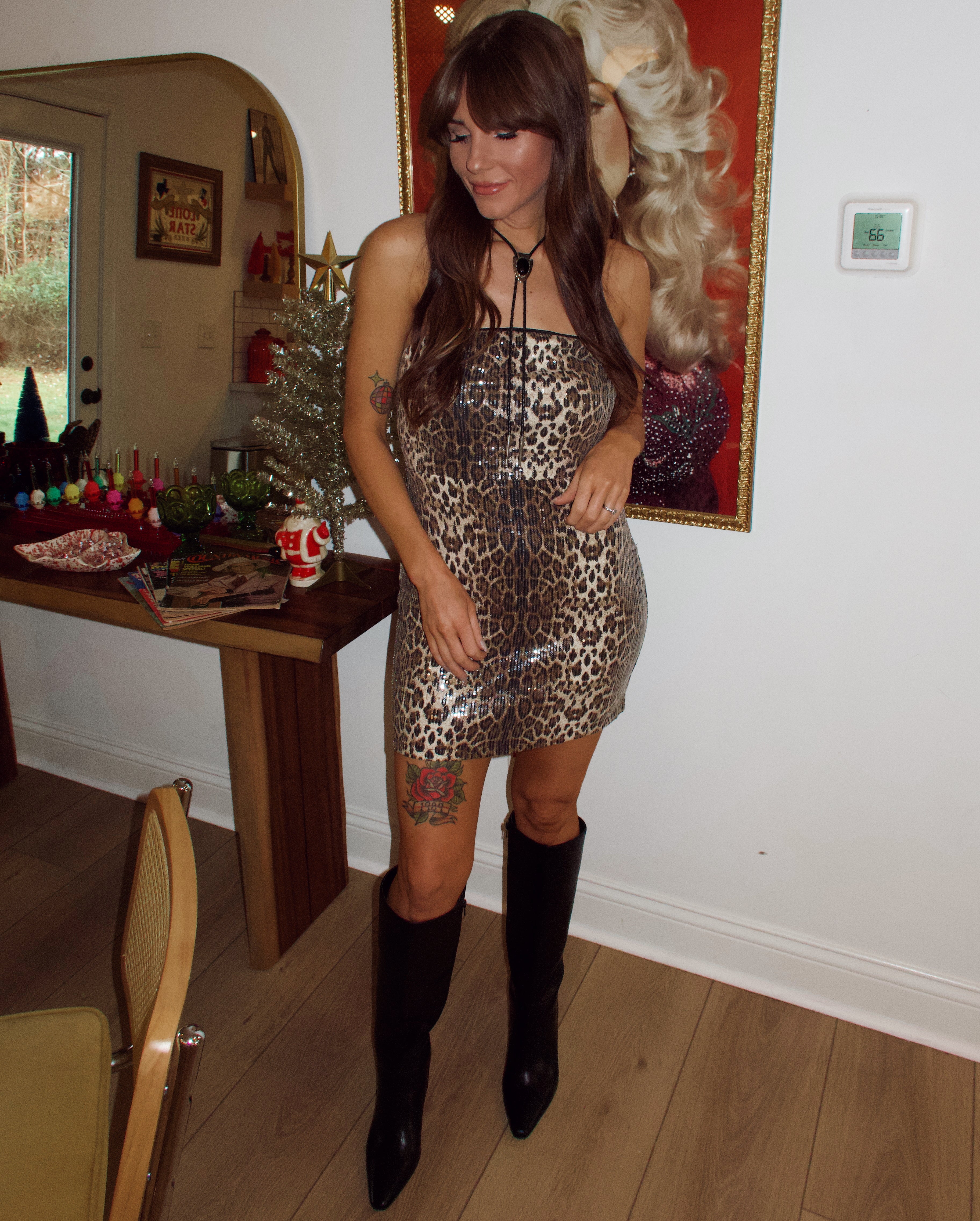 Untamed Sequin Dress