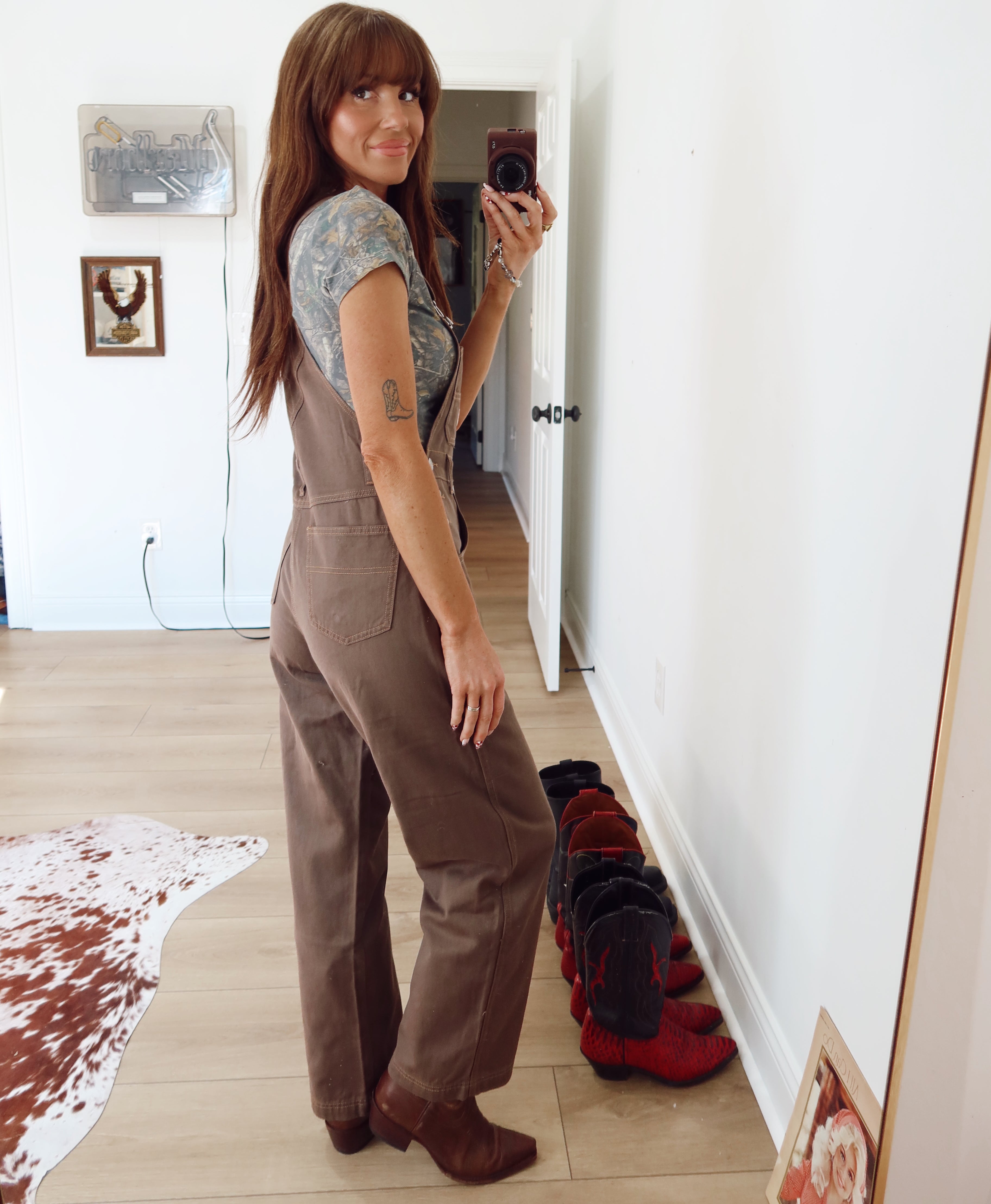 Rustic Rebel Denim Overalls