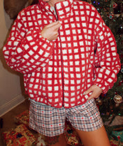 Honky Tonk Christmas Sherpa Jacket