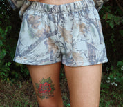 Woodland Camo Sweat Shorts