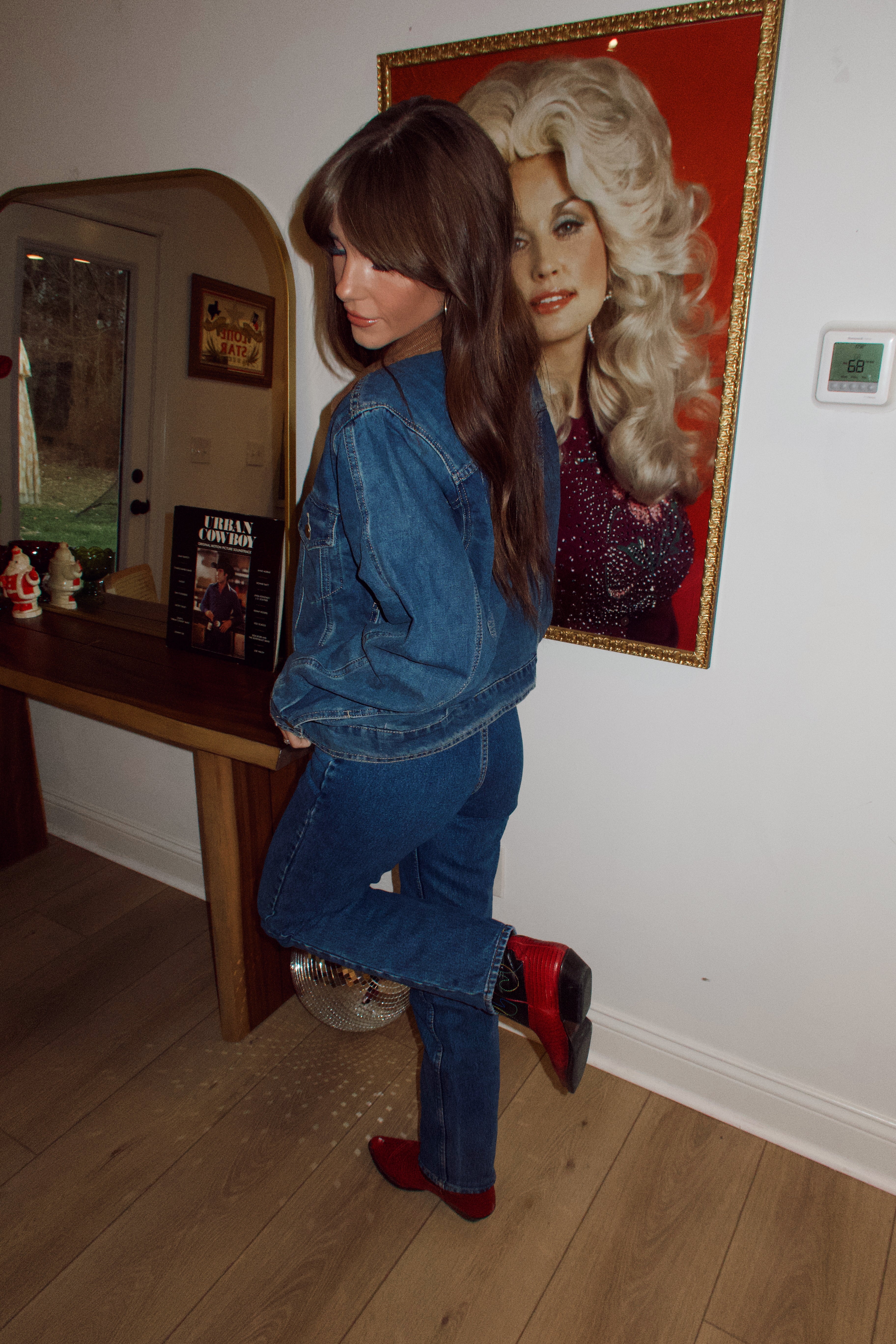 Retro Denim Trucker Jacket