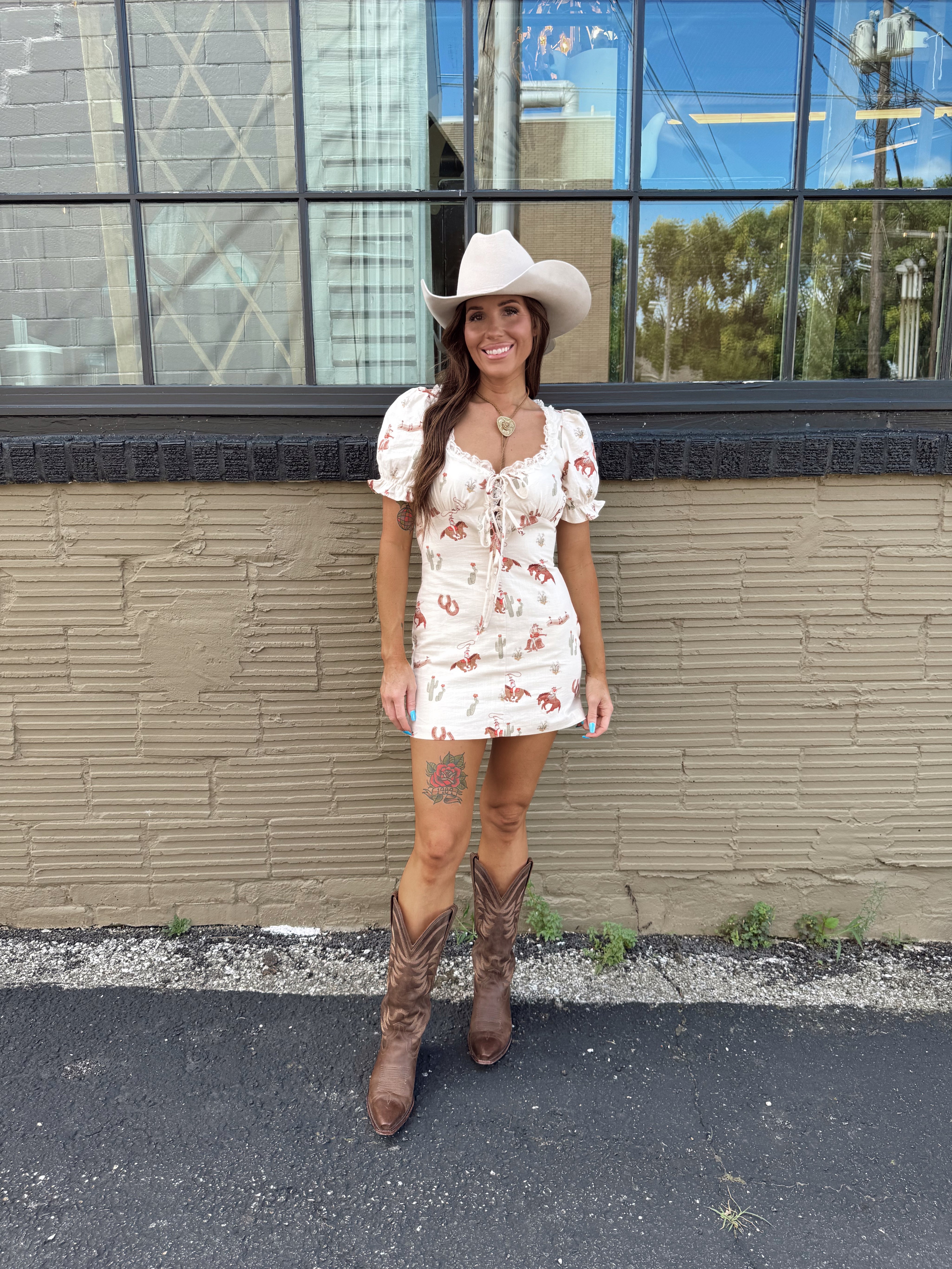 Saguaro Sweetheart Dress