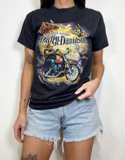 Vintage 80s Harley Davidson On The Eighth Day...