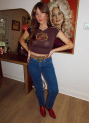 Wild West Cowgirl Baby Tee