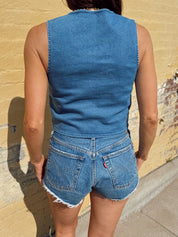 Cowgirl Cadillac Denim Vest