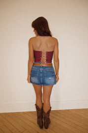 Whiskey Rebel Corset Top