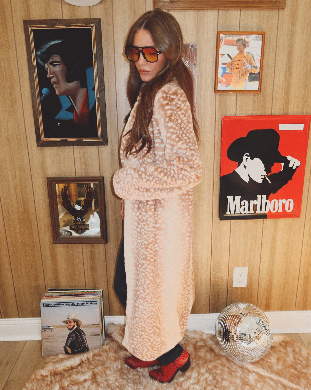 Bambi Faux Fur Coat