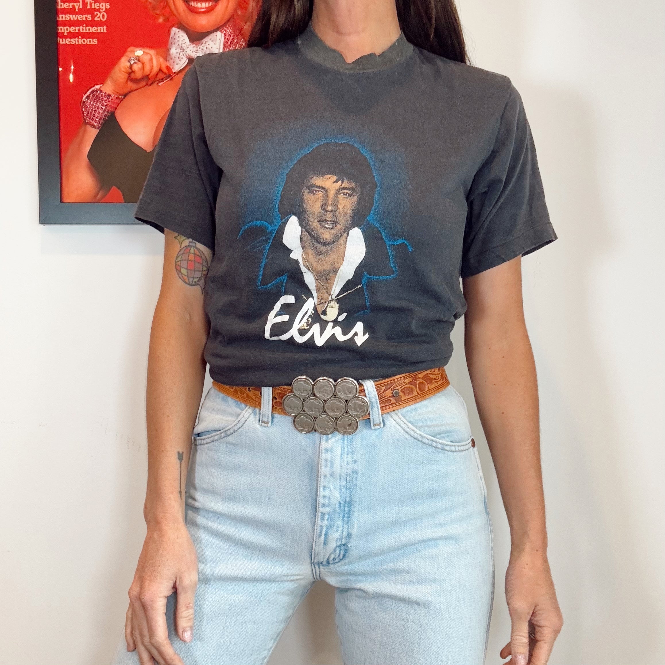 Vintage 80s Elvis Tee