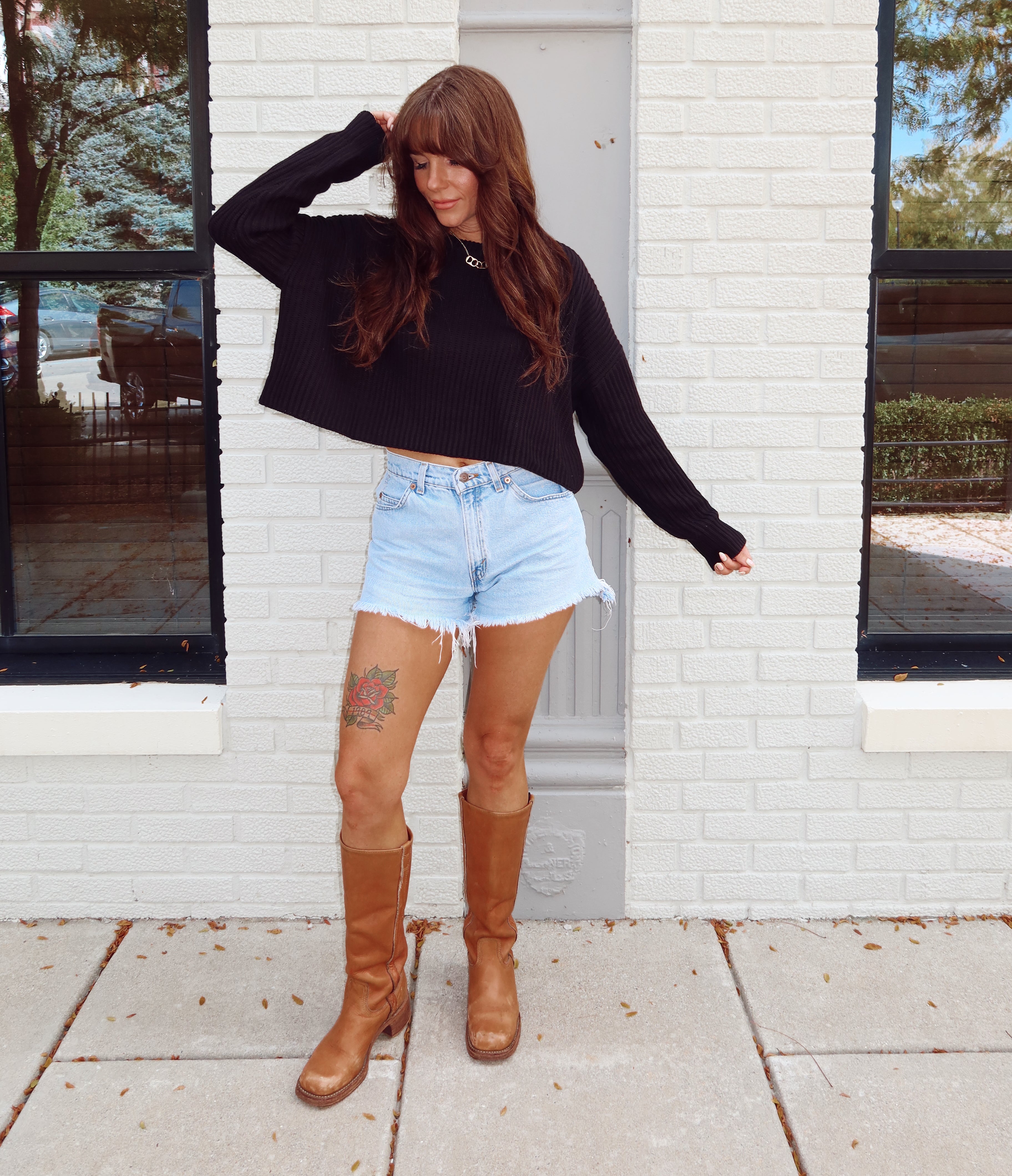 Whiskey Nights Knit Sweater