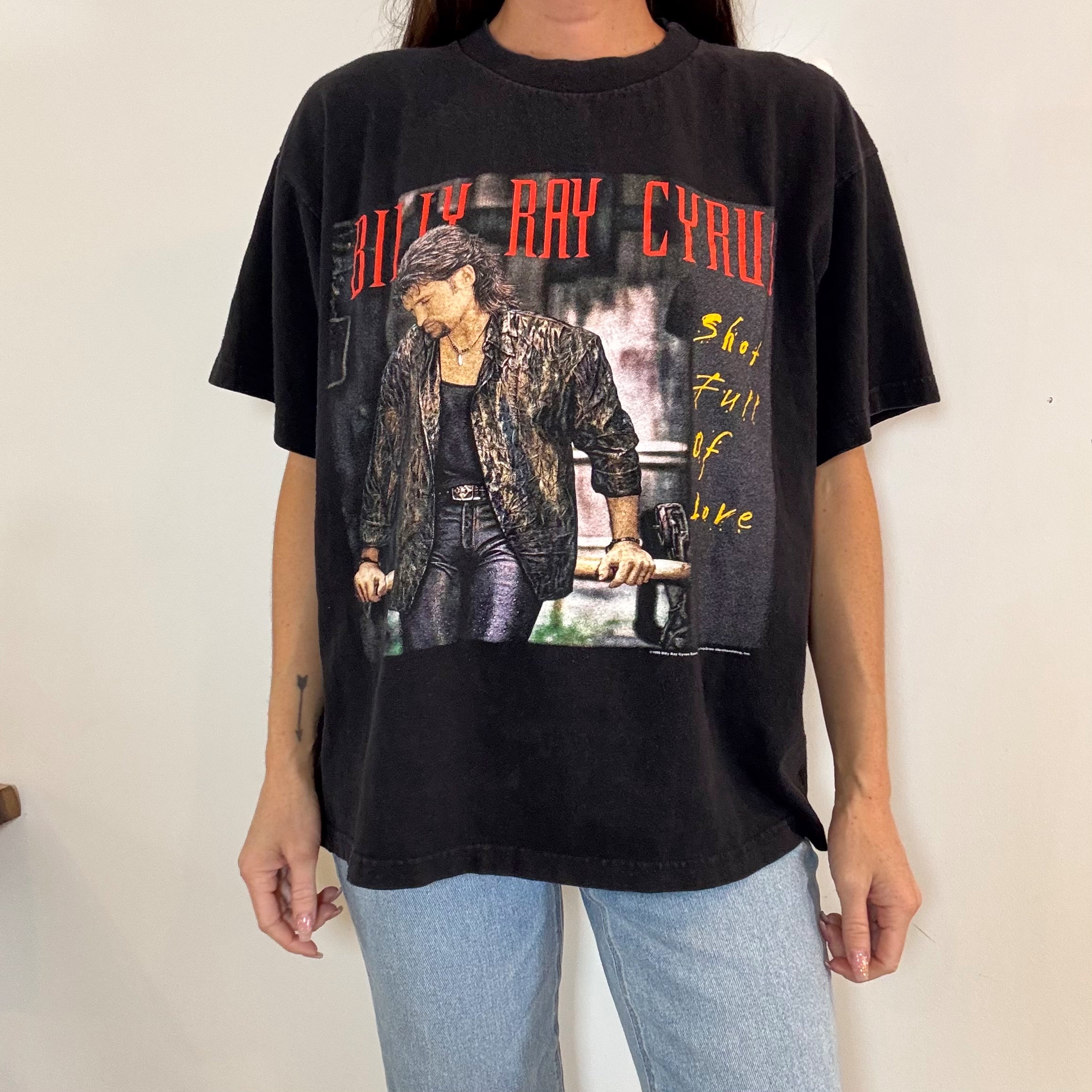 Vintage 90s Billy Ray Cyrus Tour Tee