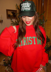 Flip Side Honky Tonk Mockneck Cherry