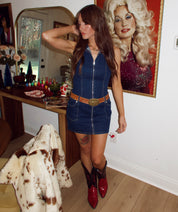 Dive Bar Darlin’ Denim Dress