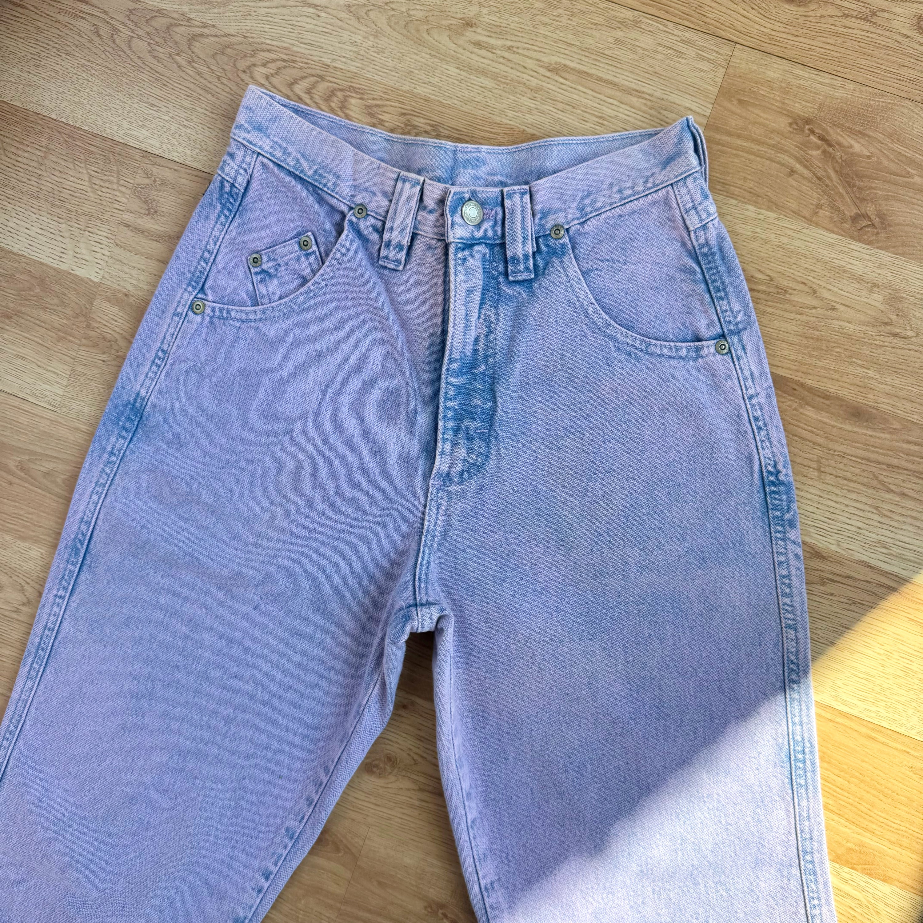 Vintage 90s Wrangler Lavender Acid Wash Jeans