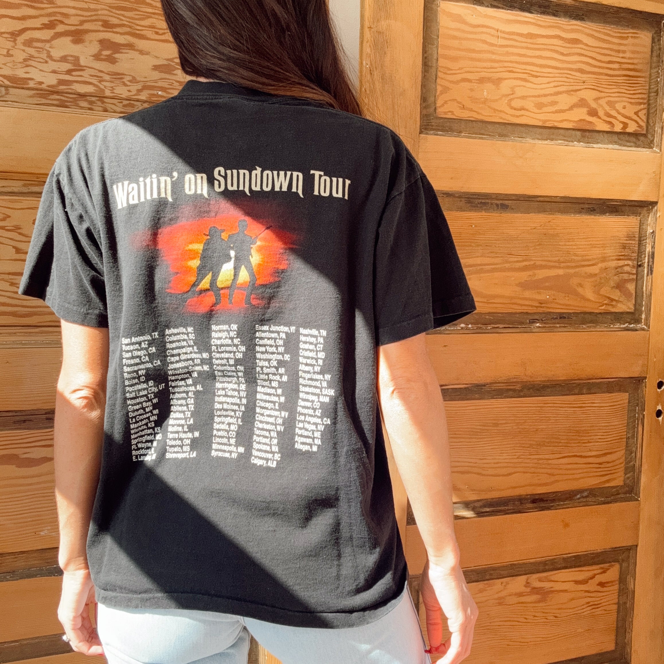 Vintage Brooks & Dunn Waitin' On Sundown Tour Tee