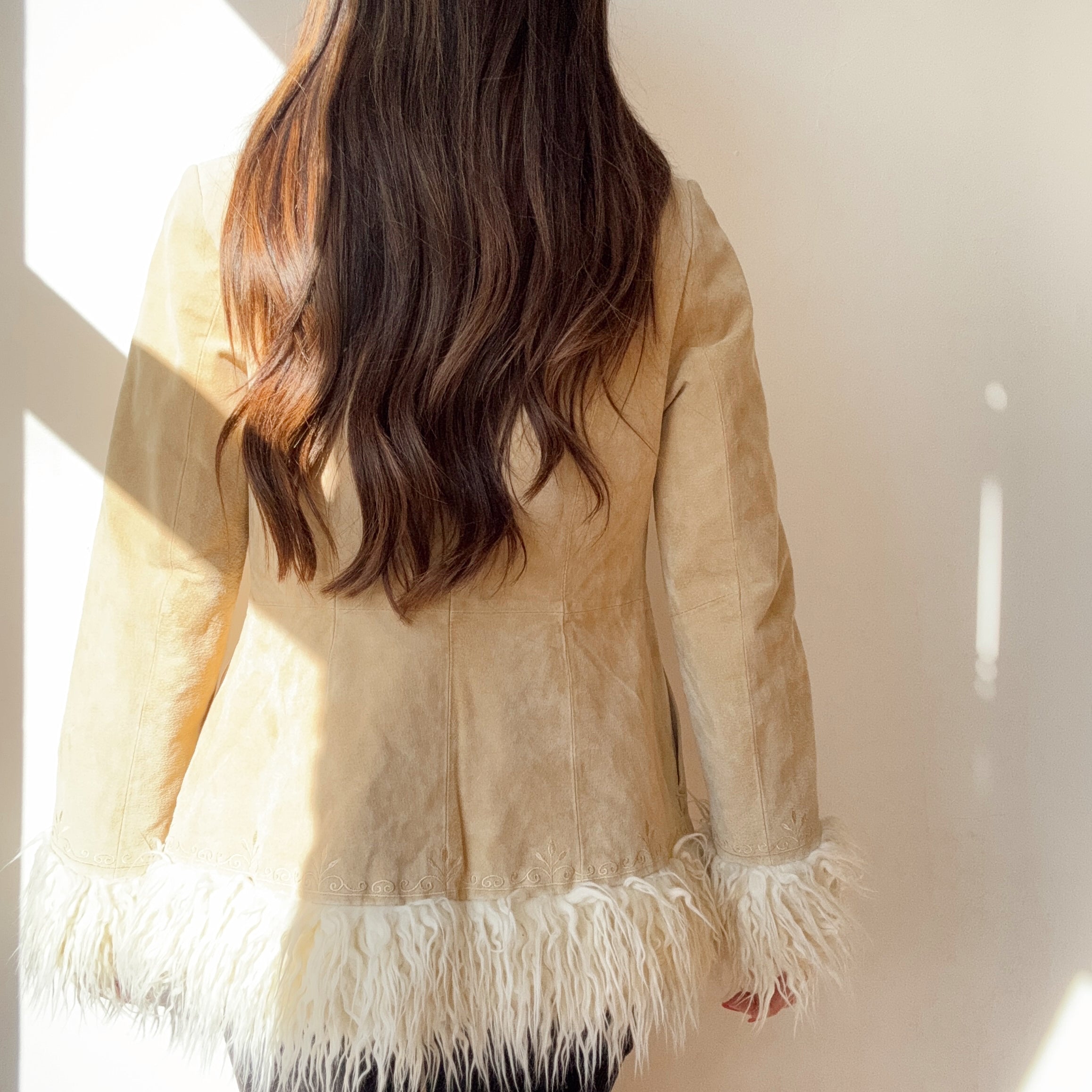 Vintage Penny Lane Faux Fur Coat