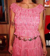 Backroad Picnic Gingham Two Piece Set