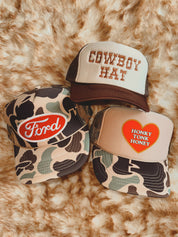 Cowboy Hat Trucker Hat