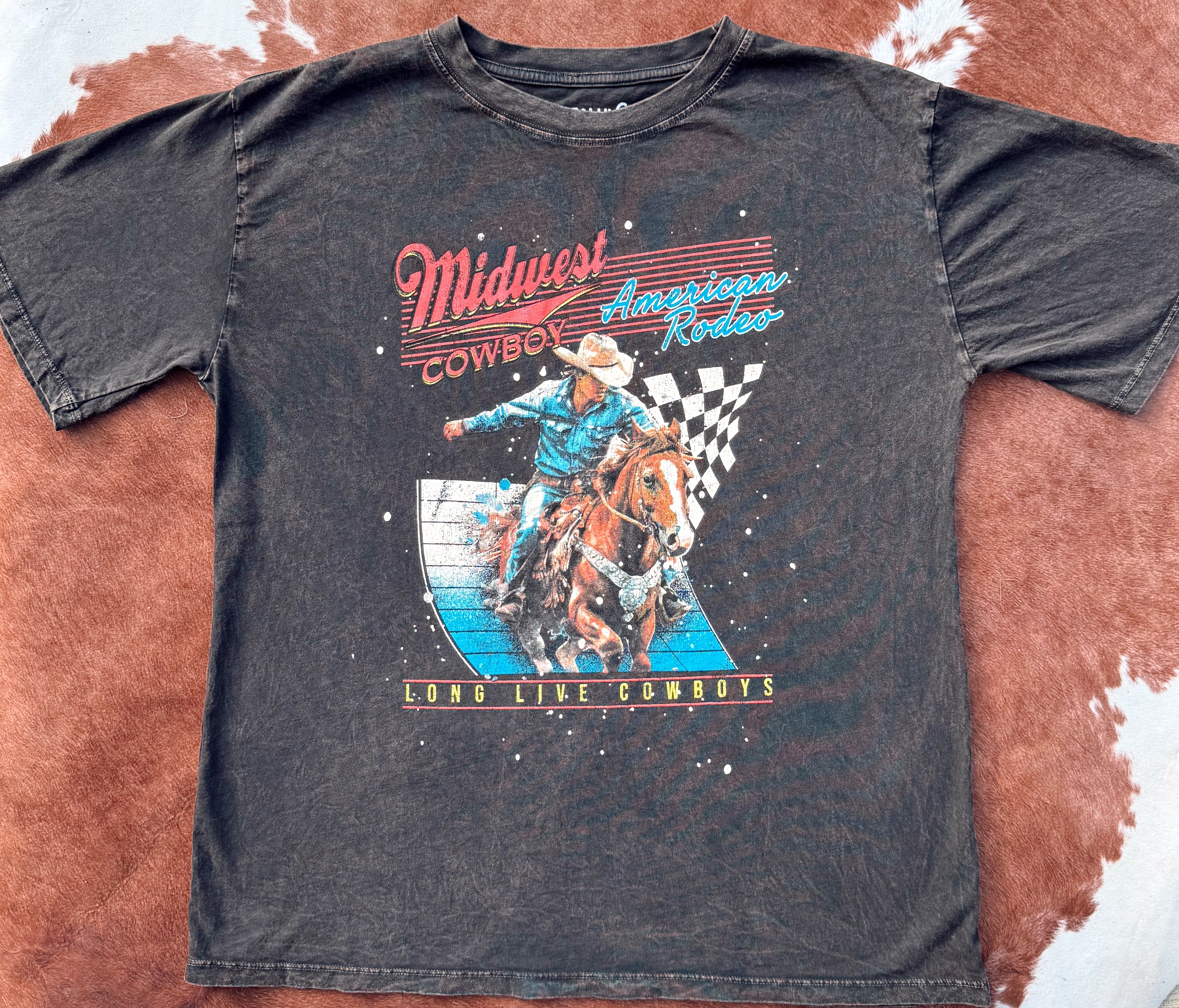 Midwest Cowboy Rodeo Oversized Tee