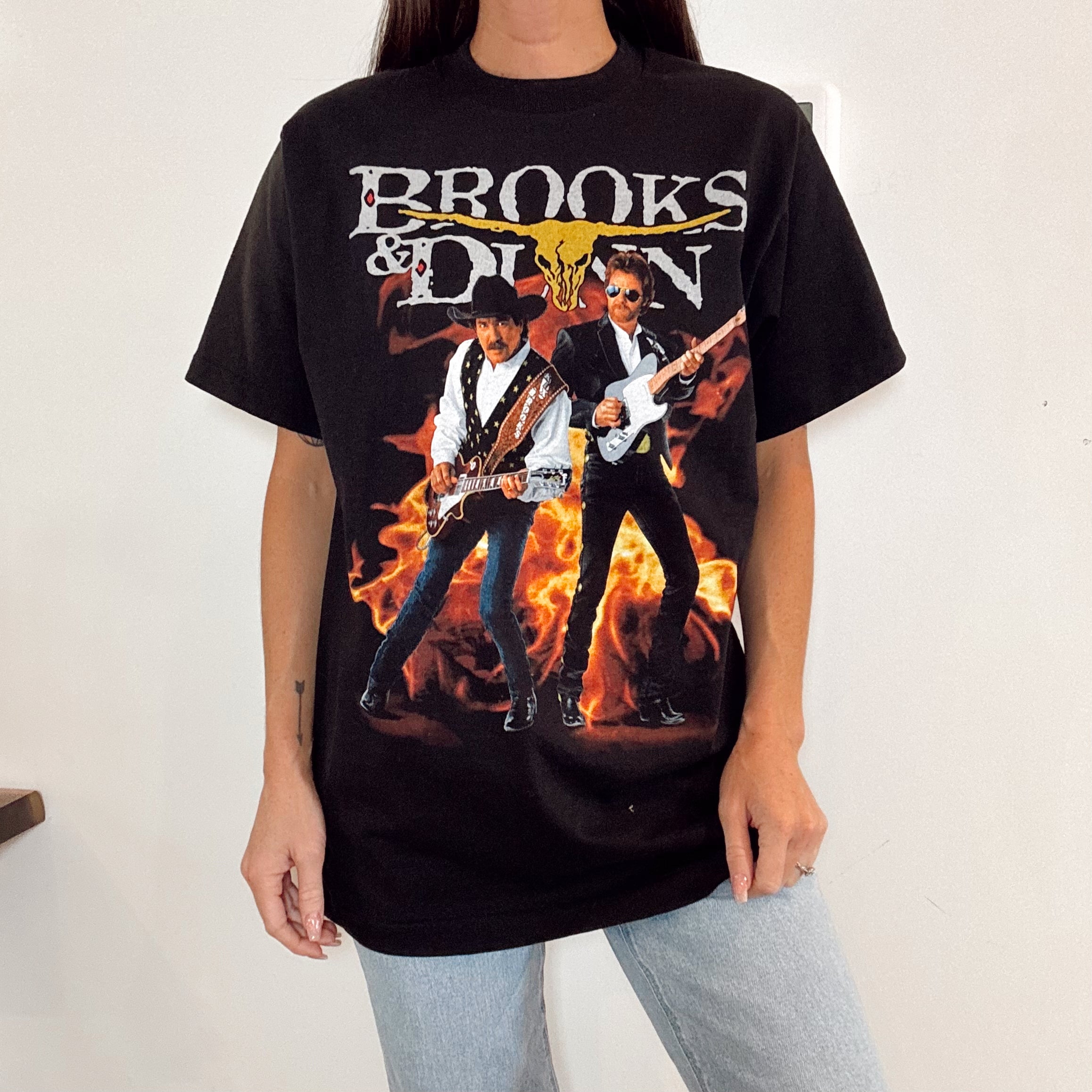 Vintage 90s Brooks & Dunn Electric Rodeo Tour